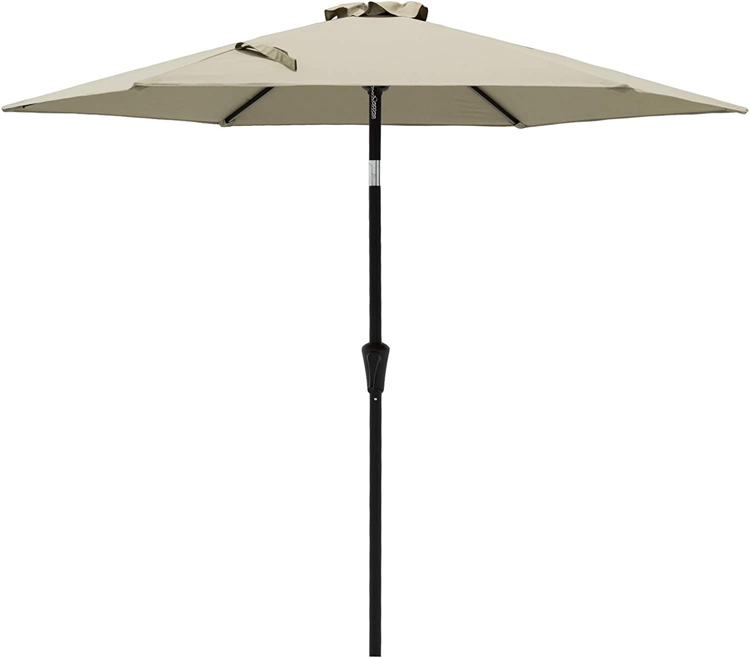 chopetree patio umbrellas C-Hopetree 7.5 ft Outdoor Patio Market Table Umbrella with Tilt, Beige – Price Depot