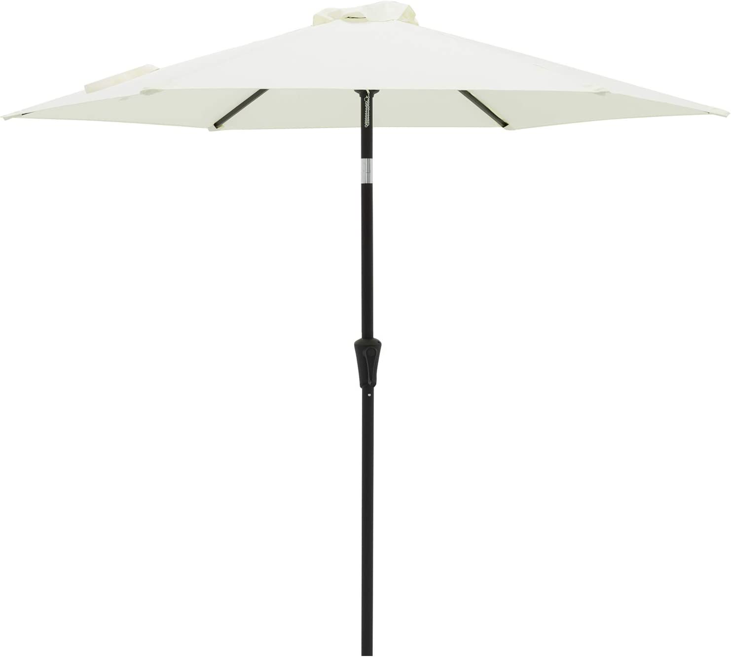 c-hopetree patio umbrella C-Hopetree 7.5 ft Outdoor Patio Market Table Umbrella with Tilt, Beige – Price Depot