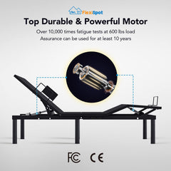 FLEXISPOT S3 Adjustable Bed Frame Base